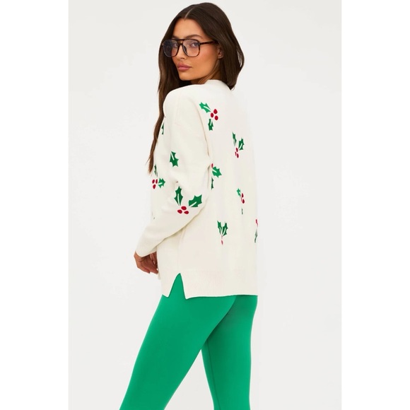 Beach Riot Callie Sweater Frosted Holly - Picture 2 of 3